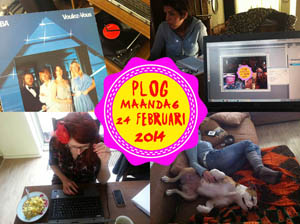 Vorig jaar was vriendinnetje A. een dagje bij ons!