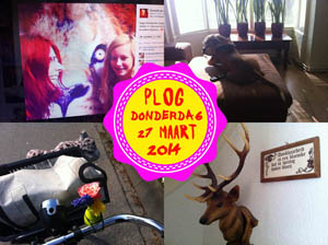 Vorig jaar maakte ik een foto van een gespiegelde Nina...