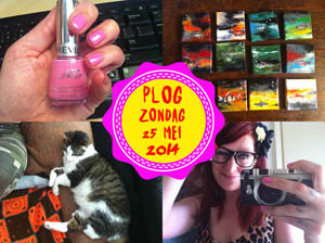 Vorig jaar gaf ik m'n vissen-schilderijtjes weg...