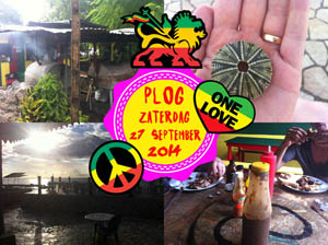 Vorig jaar at ik jerk chicken... op Jamaica... AAAAARGHHH!!!!