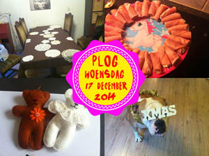 Vorig jaar begon m'n moeder met de kerstboomhangers...