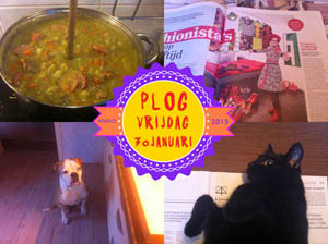 Vorig jaar maakte ik erwtensoep...